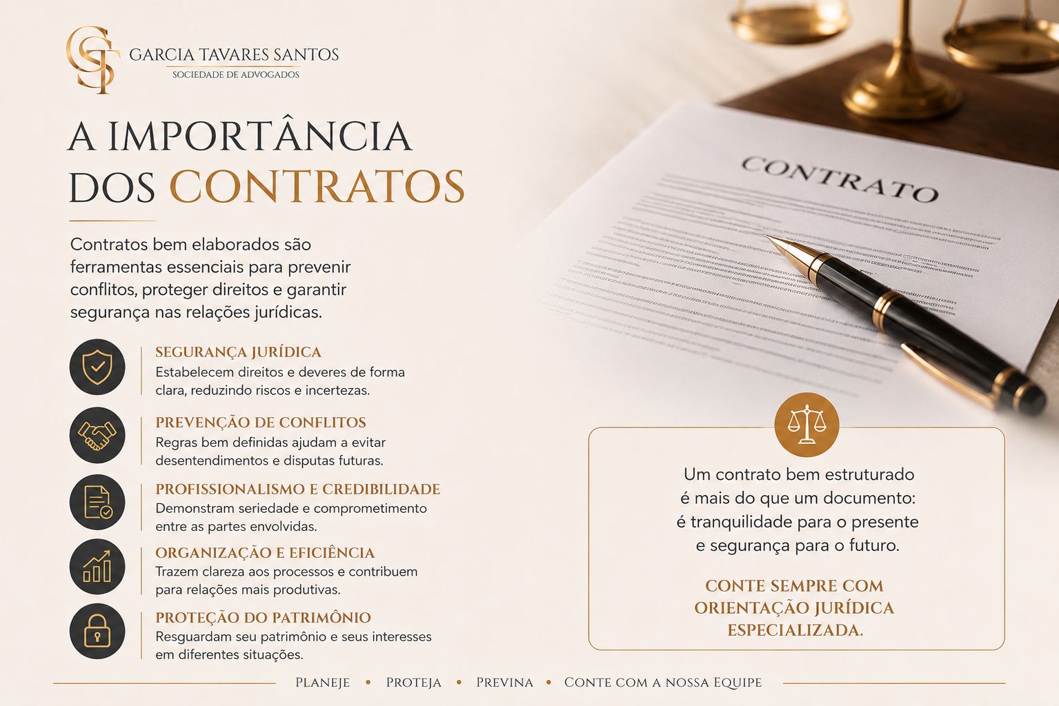 A Importância dos Contratos