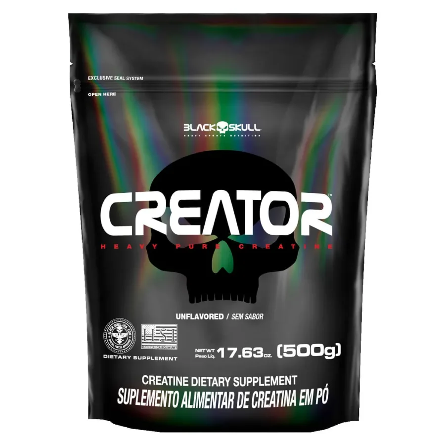 Creator - Creatina Monohidratada - Refil 500g
