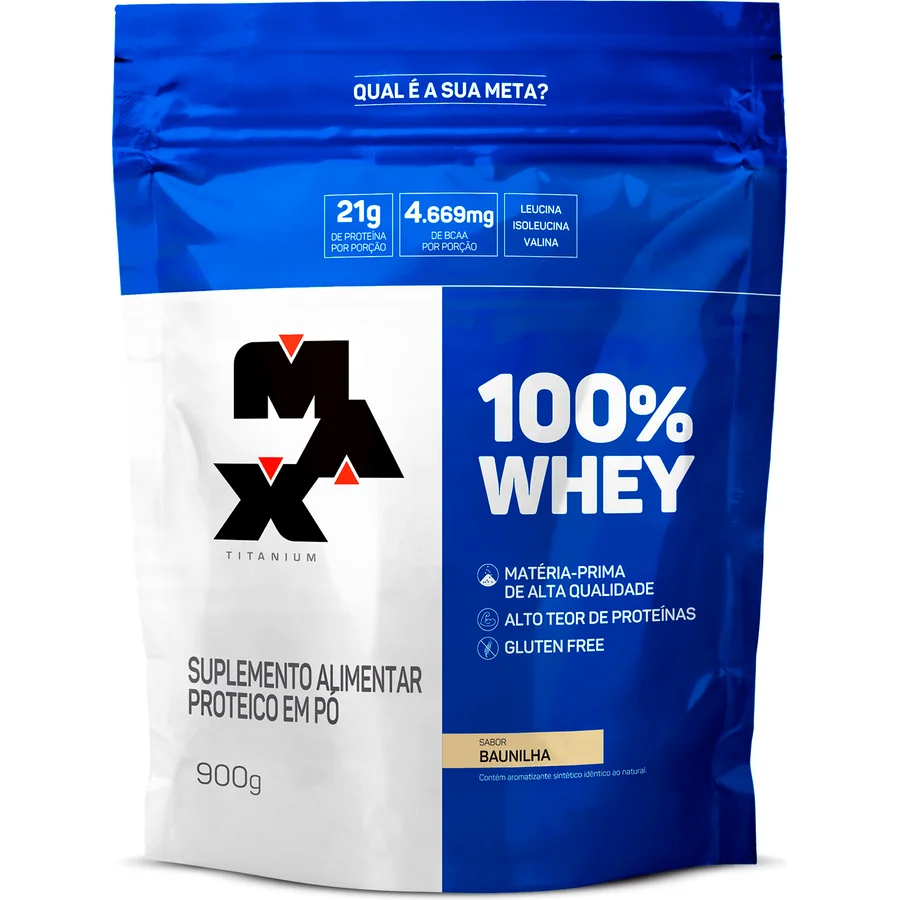 100% Whey Refil 900G