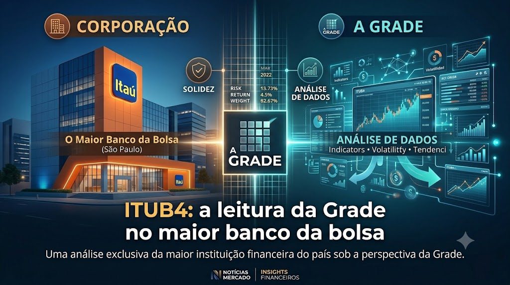 ITUB4: a leitura da Grade no maior banco da bolsa