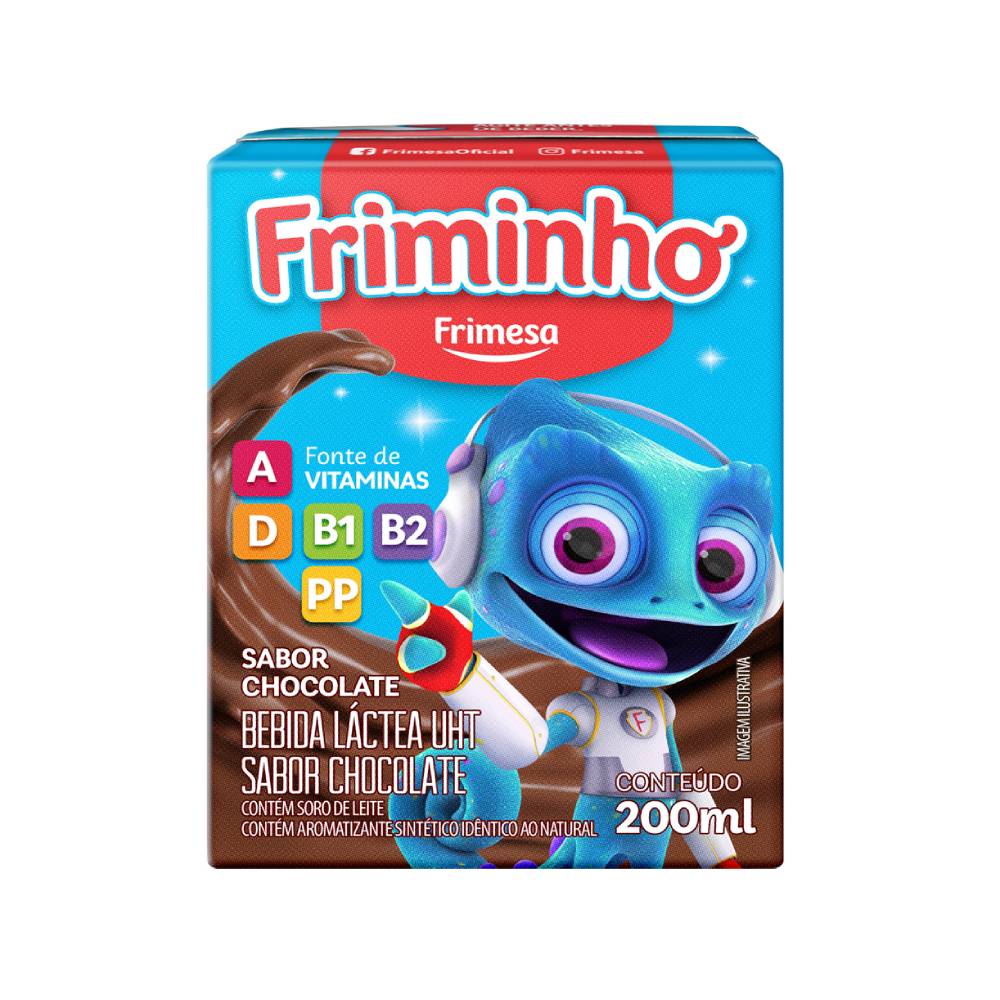 Bebida Láctea Sabor Chocolate 200ml (Chokynho) - Marajoara Alimentos