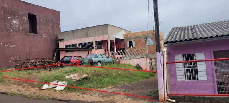 Lote urbano com área de 303,15m².