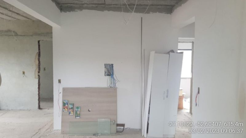 Apartamento inacabado com aproximadamente 132m², localizado em Chapecó - SC