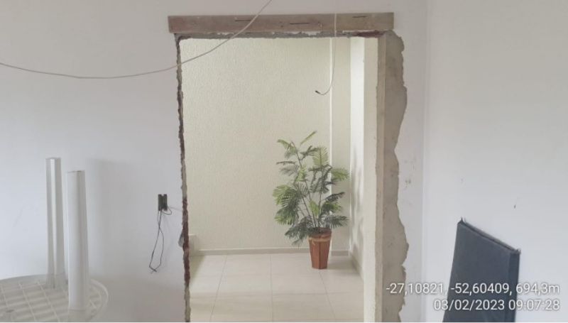 Apartamento inacabado com aproximadamente 132m², localizado em Chapecó - SC