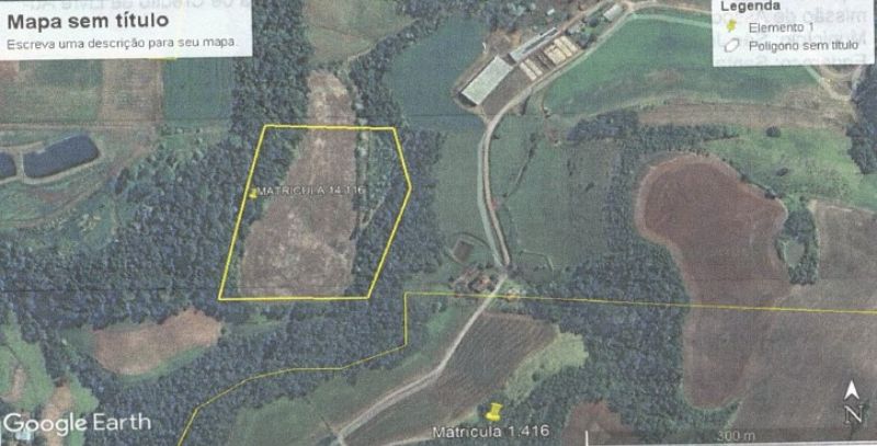 Lote rural com área de 35.000m²,São João do Oeste, localizado em São João Do Oeste - SC
