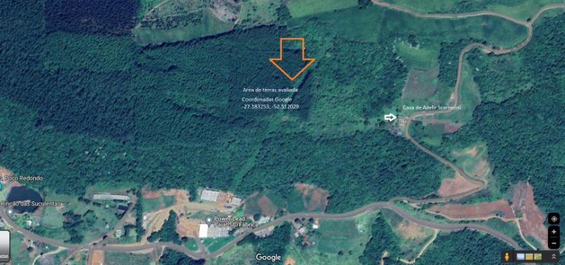 Lote rural com a área total de 72.565,00m², Paial