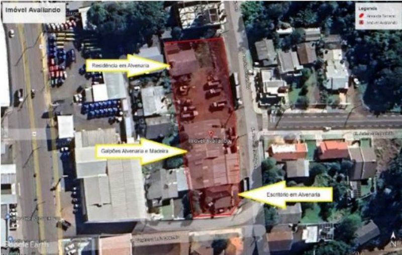 Lote n° 84, com a área de 2.700m², localizado em São Miguel Do Oeste - SC