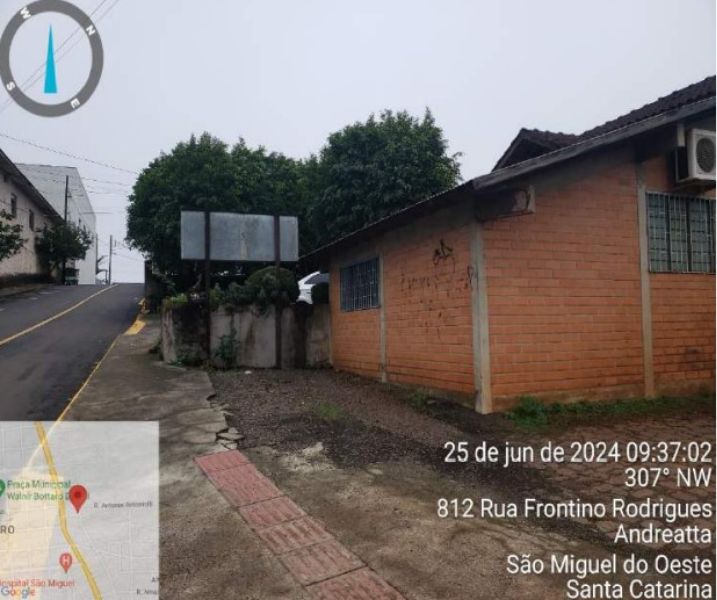 Lote n° 84, com a área de 2.700m², localizado em São Miguel Do Oeste - SC