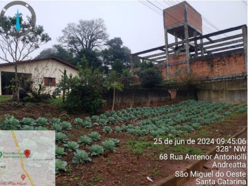 Lote n° 84, com a área de 2.700m², localizado em São Miguel Do Oeste - SC