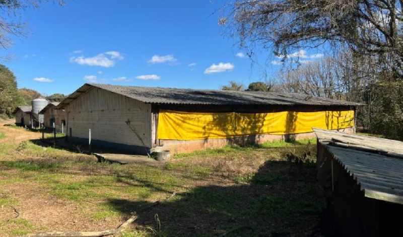 Terreno rural, com superficie de 20.565m², localizado em Ponte Serrada - SC