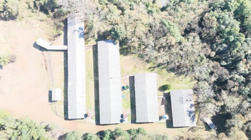 Terreno rural, com superficie de 20.565m², localizado em Ponte Serrada - SC