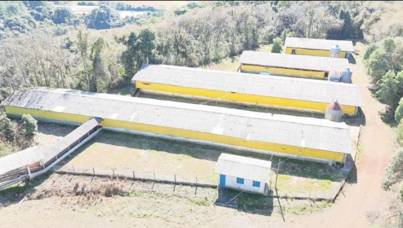 Terreno rural, com superficie de 20.565m², localizado em Ponte Serrada - SC