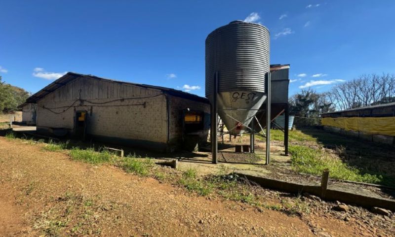Terreno rural, com superficie de 20.565m², localizado em Ponte Serrada - SC