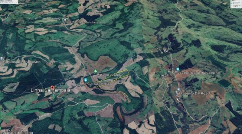 Lote rural com a área de 121.0000m². Saltinho, localizado em Campo Erê - SC
