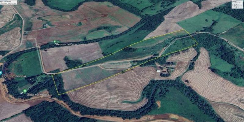 Lote rural com a área de 121.0000m². Saltinho, localizado em Campo Erê - SC