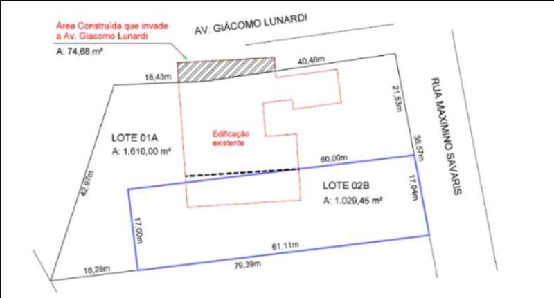 Imóvel matrícula nº 18.638 da Comarca de Xaxim, localizado em Xaxim - SC, bairro Alvorada