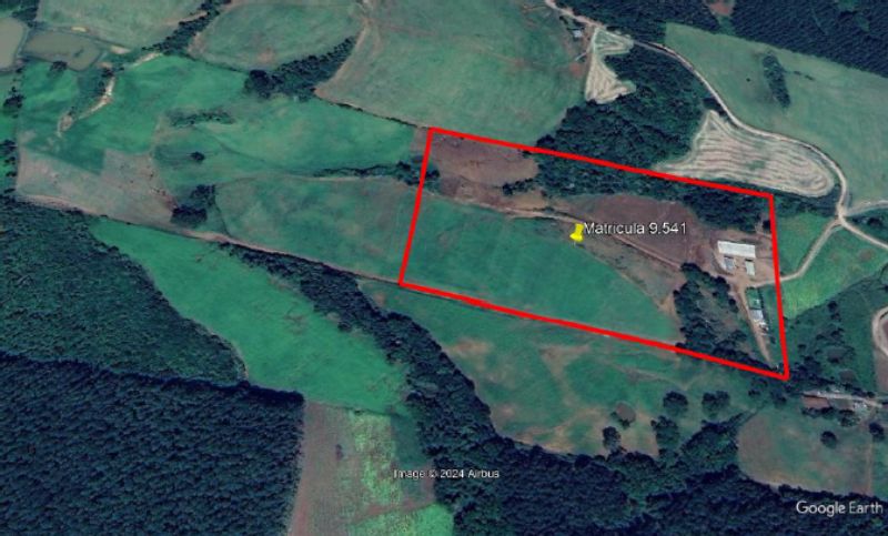Lote rural com a área de 84.700m², Saltinho/SC, localizado em Saltinho - SC