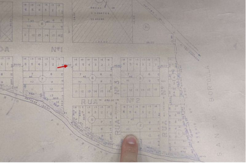 Imóvel matrícula nº 9.440, localizado em São Domingos - SC, bairro Vila Milani