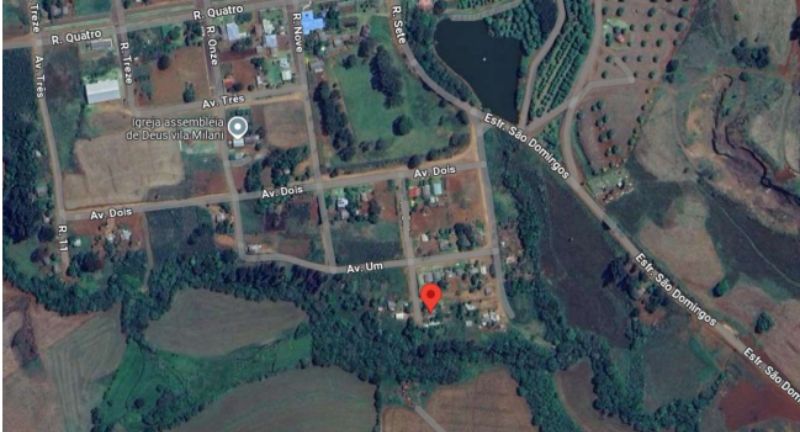 Imóvel matrícula nº 9.440, localizado em São Domingos - SC, bairro Vila Milani