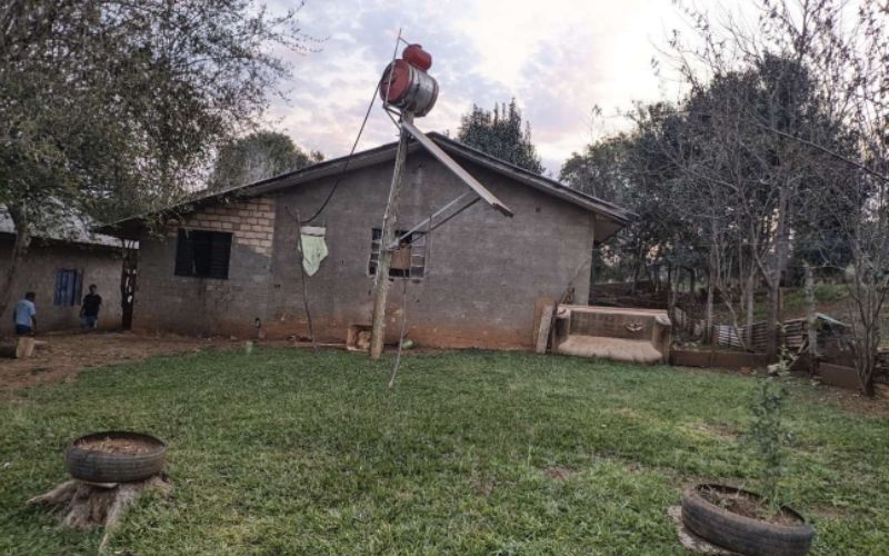 Imóvel matrícula nº 9.440, localizado em São Domingos - SC, bairro Vila Milani