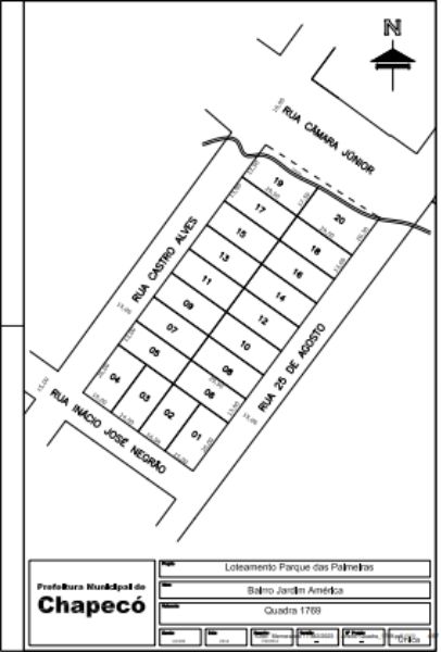 matrícula nº 111.127 de Chapecó - SC, localizado em Chapecó - SC, bairro Centro