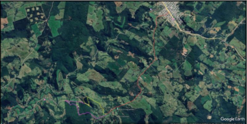 matrícula nº 9.193, localizado em Ponte Serrada - SC