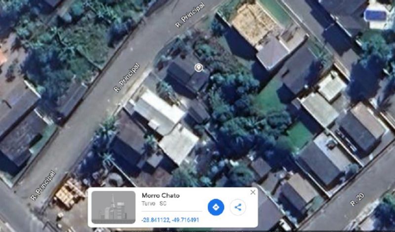 TERRENO URBANO com a área de 493,50m² - TURVO/SC