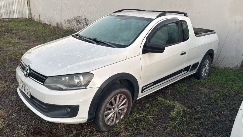 Veículo VOLKSWAGEN Saveiro VW NOVA SAVEIRO CE TROOP, ANO/MODELO 2013/2014 2014 em leilão