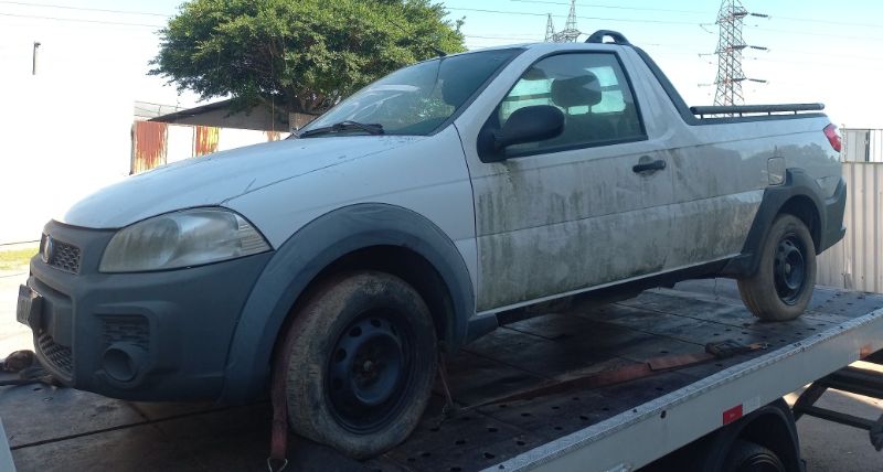 Veículo Fiat Strada FIAT STRADA HD WK CC E 2018/2018 2018 em leilão