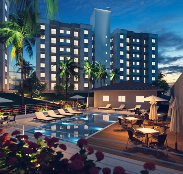 APARTAMENTO - RES JARDIM DAS ALLAMEDAS/BLUMENAU, localizado em Blumenau - SC