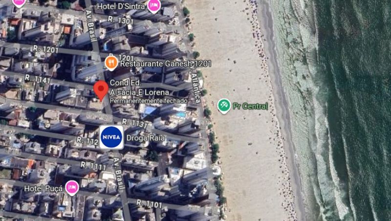 APARTAMENTO Nº205 Bloco Lorena do Edifício Alsácia, localizado em Balneário Camboriú - SC