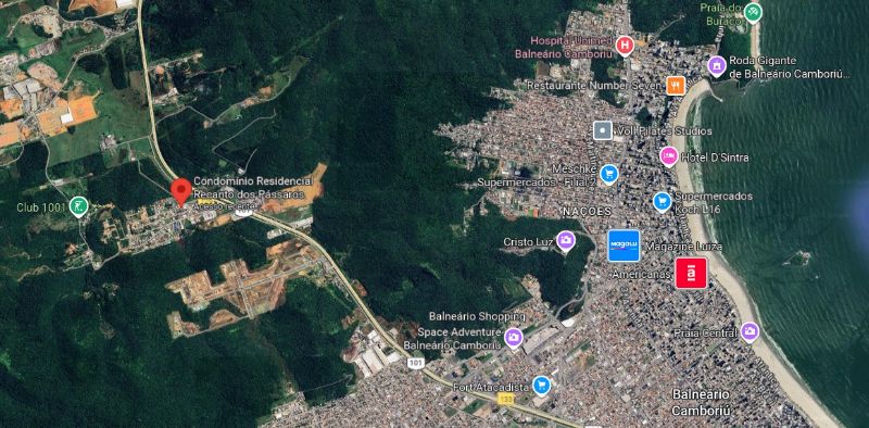 CHALE CAMBORIU, localizado em Camboriú - SC, bairro Várzea do Ranchinho