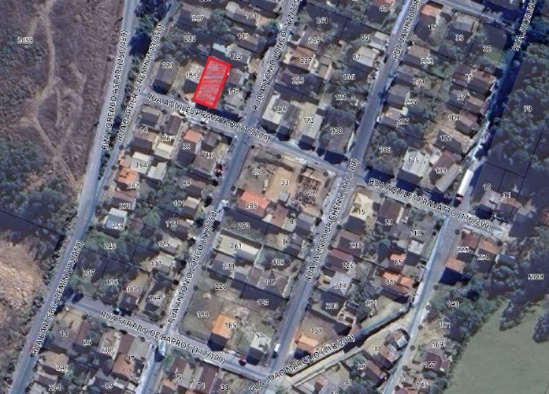 TERRENO 300,00 m² - MAT. 3.854 do CRI de Orleans., localizado em Orleans - SC, bairro São Gerônimo