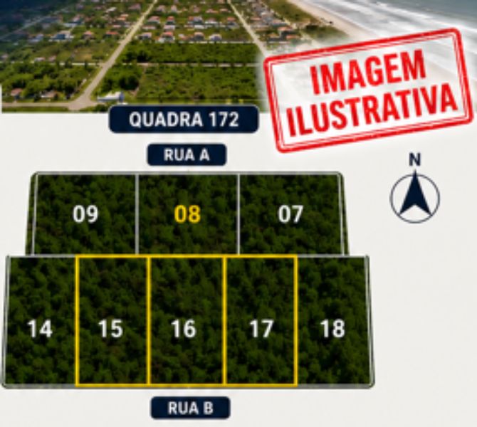 4 LOTES EM ARARANGUÁ/SC