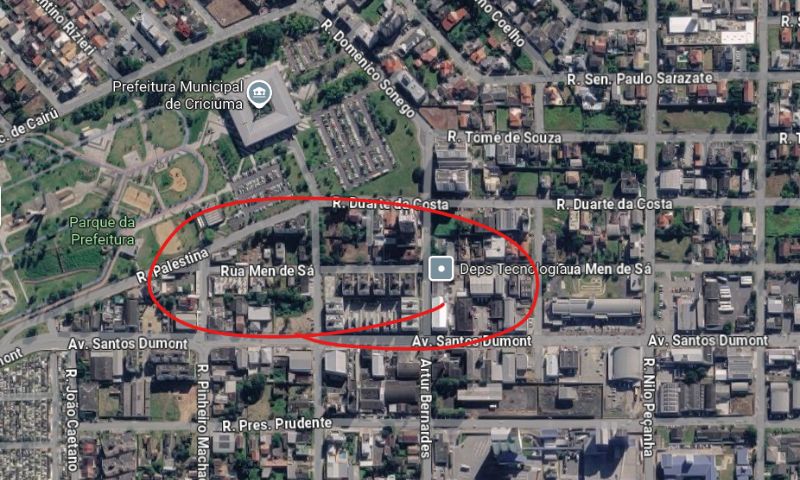 APTO 304 -Residencial Bandeirantes, localizado em Criciúma - SC, bairro Michel