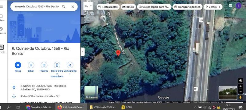 TERRENO JOINVILLE, localizado em Joinville - SC, bairro Pirabeira