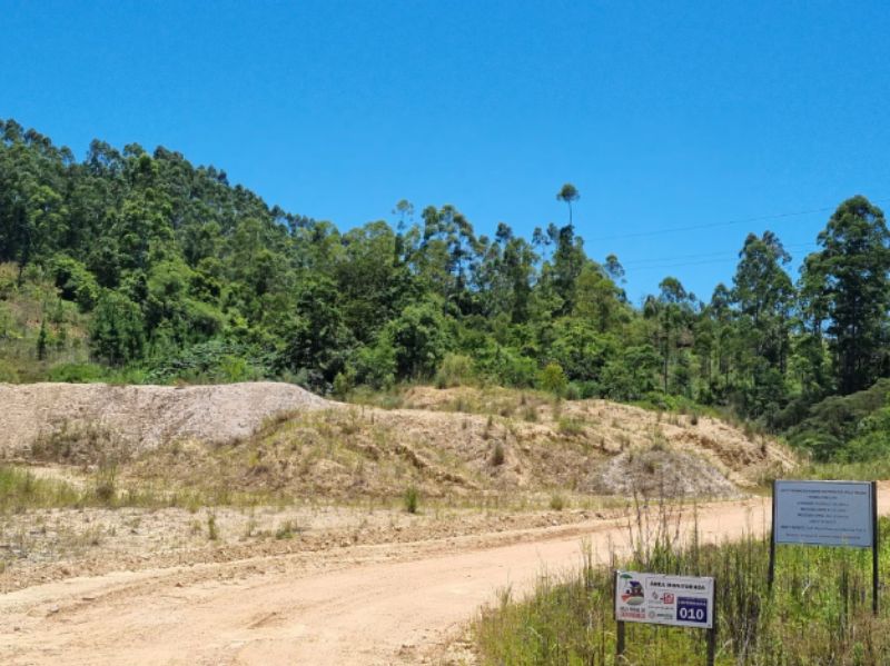 Terreno de 142.607m² em Grão Pará, localizado em Jaguaruna - SC