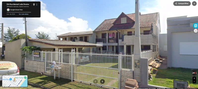 Casa de Alvenaria no Bal. Gaivota, localizado em Balneário Gaivota - SC