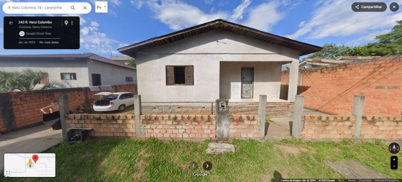 Casa de Alvenaria no B. Laranjinha- Criciúma, localizado em Criciúma - SC, bairro Laranjinha