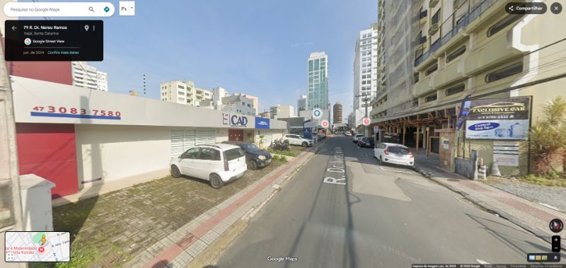 Casa para fins comerciais em Itajaí-R. Nereu Ramos, localizado em Itajaí - SC, bairro centro