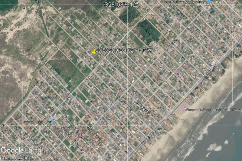 Imóvel em Areias Brancas-Balneário Arroio do Silva, localizado em Balneário Arroio Do Silva - SC