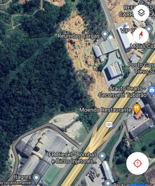 UM TERRENO sem benfeitoria 43.606,81m² Tubarão/SC, localizado em Tubarão - SC