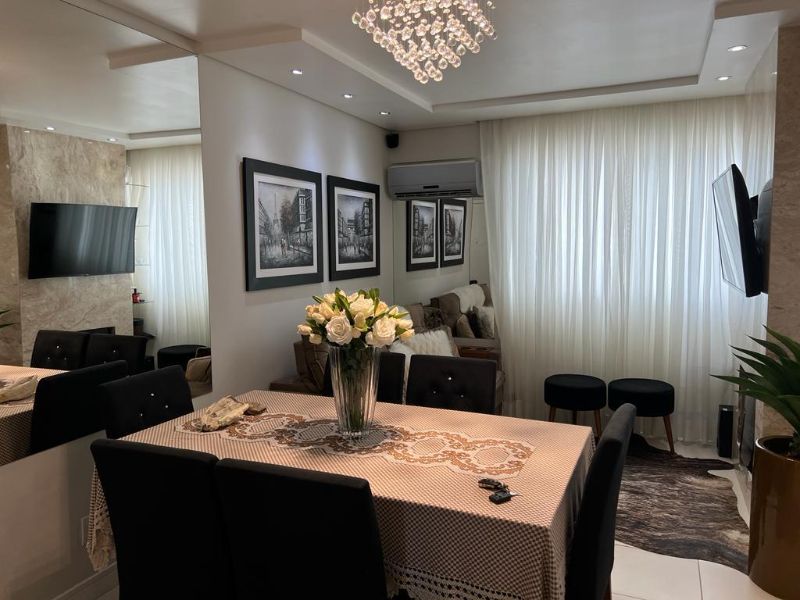 Apartamento 2 Quartos Mobiliado Centro Lages/SC, localizado em Lages - SC