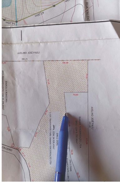 TERRENO COM ÁREA DE 12.412,58M2, ESTRADA CRUZEIRO, localizado em São Bento Do Sul - SC, bairro Cruzeiro
