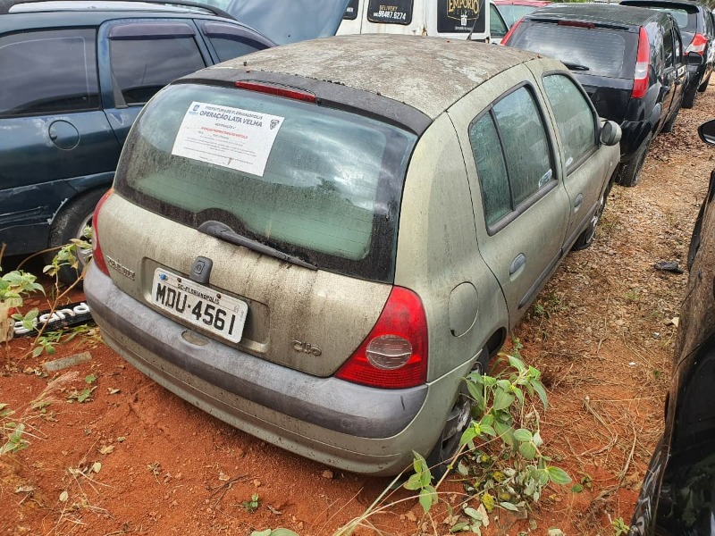 AUTOMÓVEL RENAULT/CLIO PRI 10 16VH Ano: 2003/2004