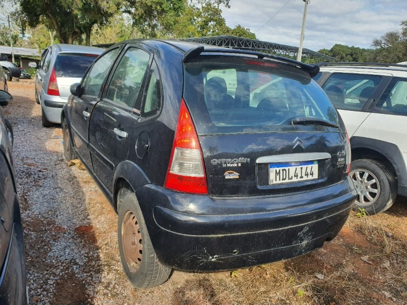 AUTOMÓVEL CITROEN/C3 GLX 16 FLEX Ano: 2007/2008