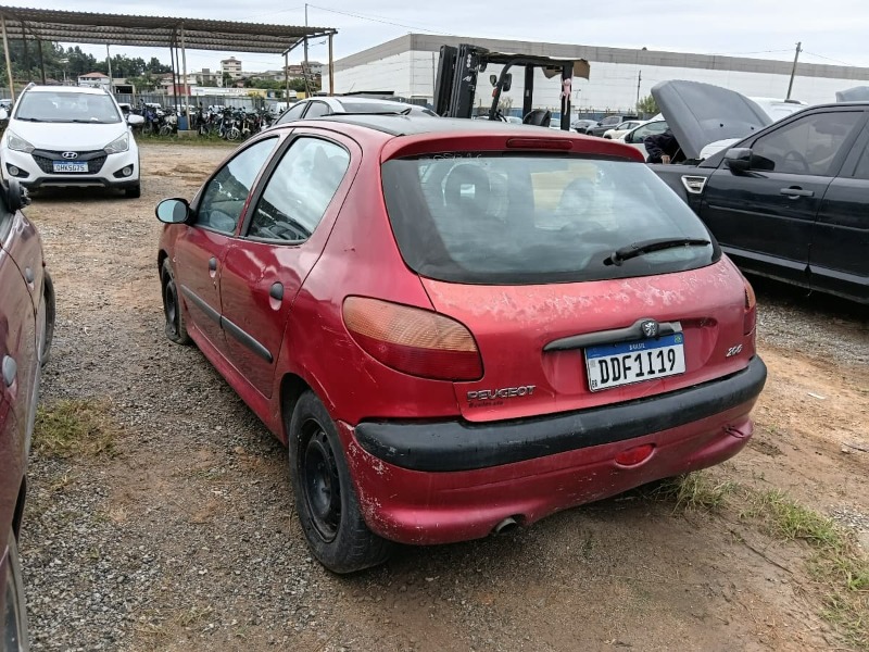 SUCATA I/PEUGEOT 206 SOLEIL Ano: 2001/2001
