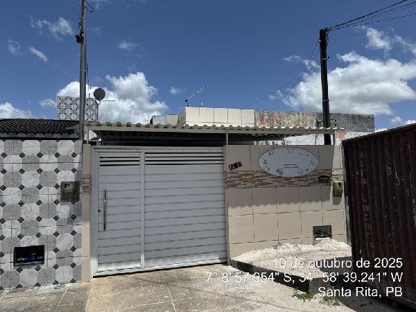 CASA, 62,1 M2 DE
ÁREA TOTAL, 40,2 M2
DE ÁREA PRIVA, localizado em Santa Rita - PB, bairro Plano de Vida