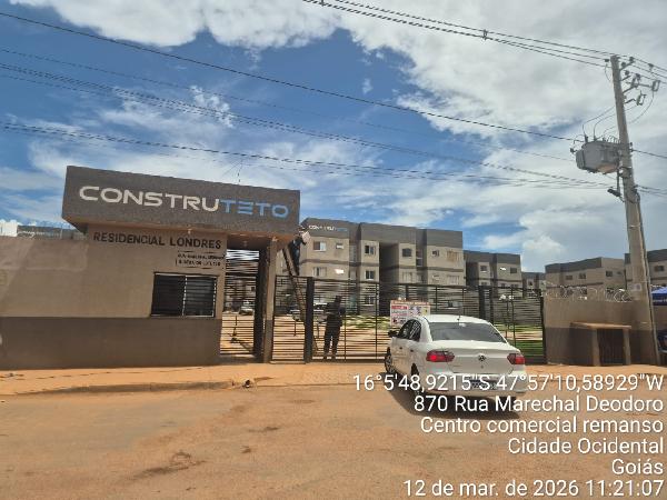 APARTAMENTO, 84,63
M2 DE ÁREA TOTAL,
41,78 M2 DE Á, localizado em Cidade Ocidental - GO