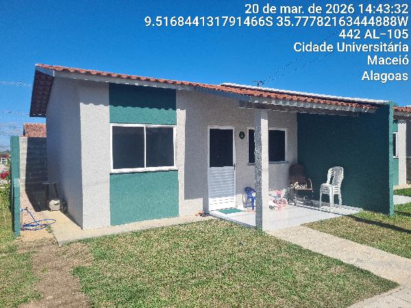 CASA, 76,64 M2 DE
ÁREA TOTAL, 54,83
M2 DE ÁREA
PRI, localizado em Maceió - AL